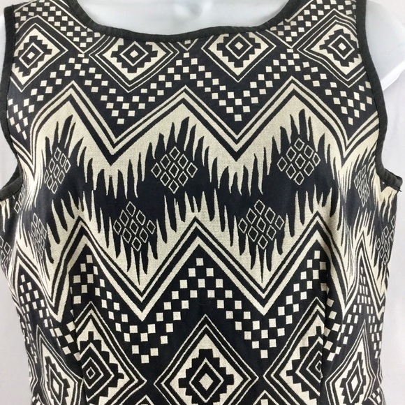 J.CREW sleeveless diamond ikat dress with pockets style A1812 size 4 - Picture 7 of 11